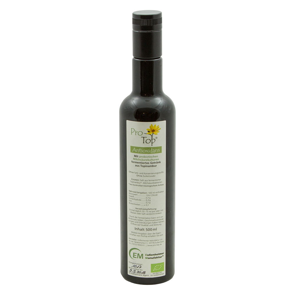 Pro-Top Antioxidans 500 ml Topinambursaft Bio
