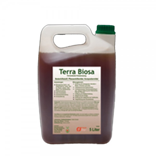 Terra Biosa 5 L Bodenhilfsstoff, Pflanzenhilfsmittel, Kompostiermittel