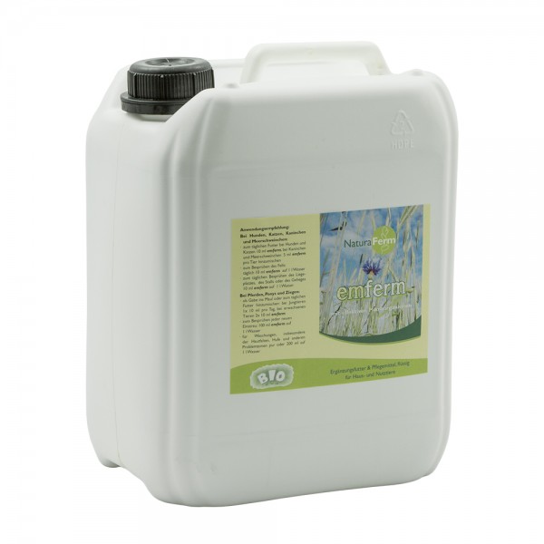 Bio emferm 5 Liter Ergänzungsfuttermittel